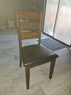 Dining table chairs