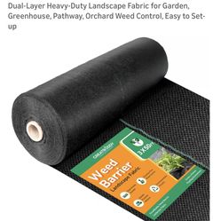 5oz Weed Barrier Landscape Fabric 3x50ft