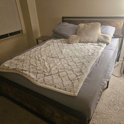 Queen Bed and Frame 