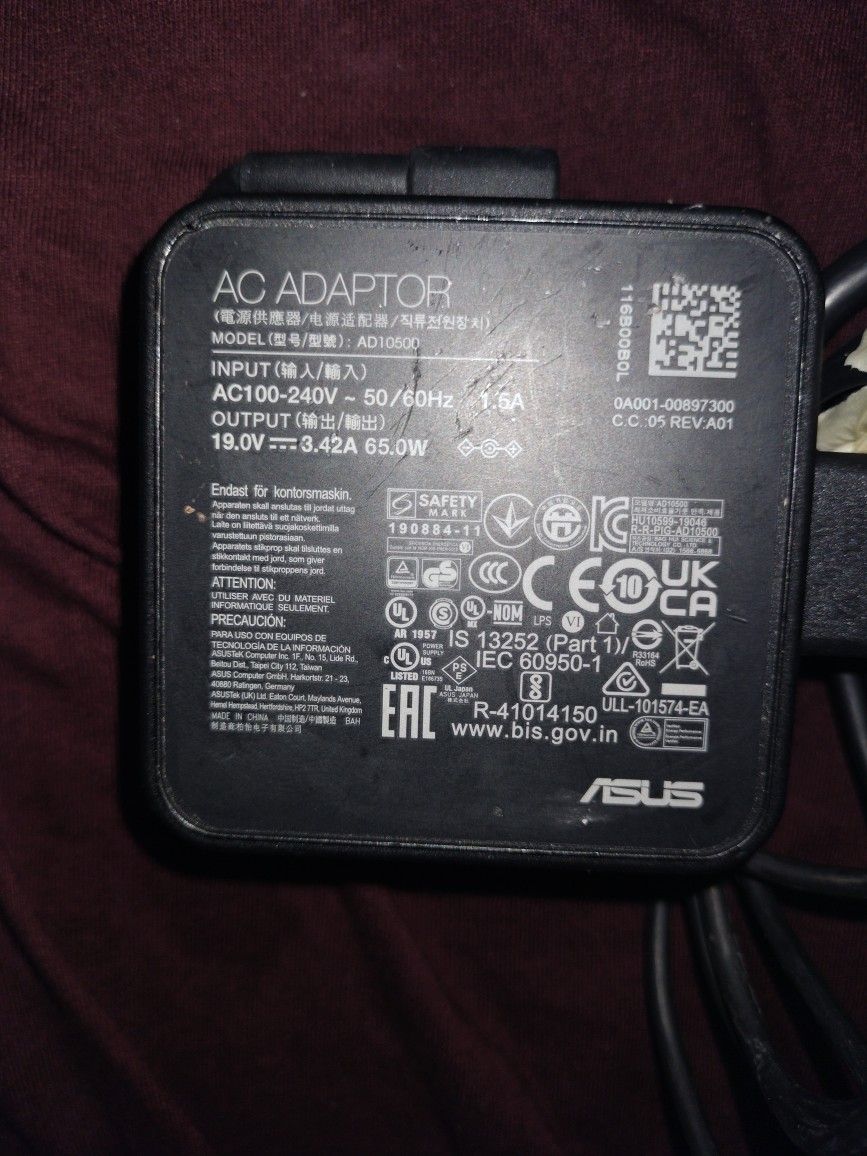 Asus AC Adapter For Laptop