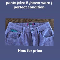 Empyre Pants /Size 5/ Pinkish Purple !