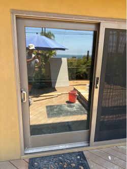 Pella Sliding Glass Door - Dual Pane Glass