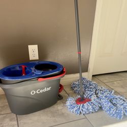 O-Cedar RinseClean Spin Mop & Bucket System