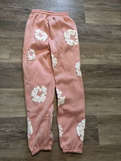 Pink Denmin Tears Pants Brand New Size Medium