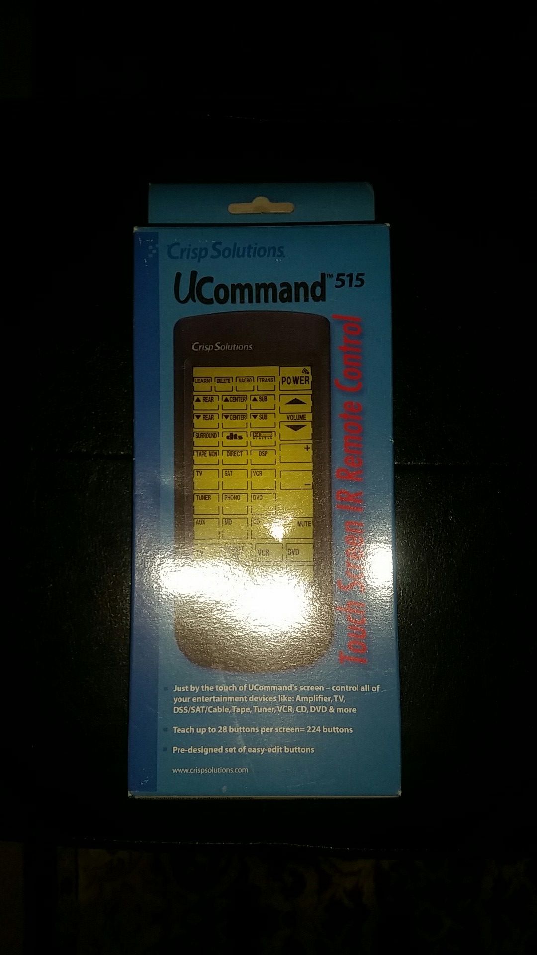 Ucommand touch screen universal remote