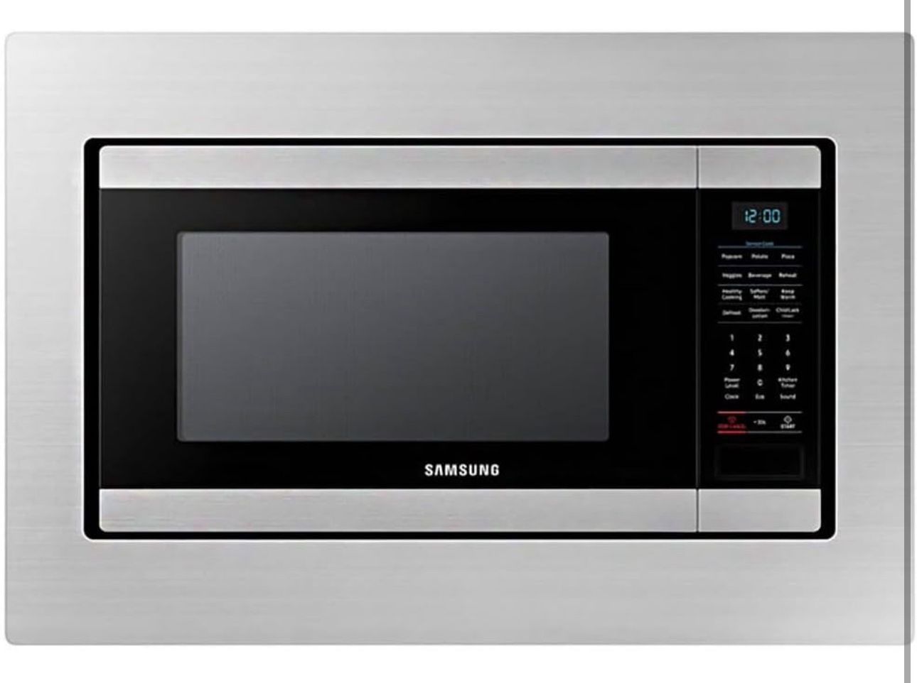 Samsung Microwave Oven Trim Kit, Stainless Steel, MA-TK8020TS/AA