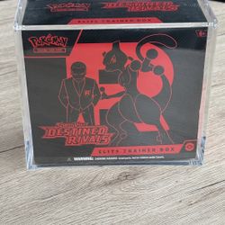 Pokemon ETB Acrylic Case Magnetic Top 