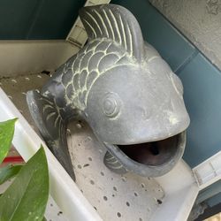 Koi Fish Planter 