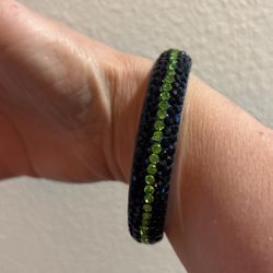 Handmade Seahawks bangle Bracelet 