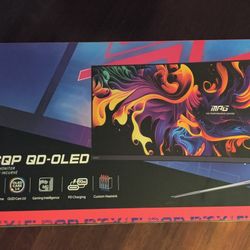 MSI - MPG 491CQPX QD-OLED 49" 5120x1440 (DQHD) Curved OLED Quantum Dot Monitor 240Hz
