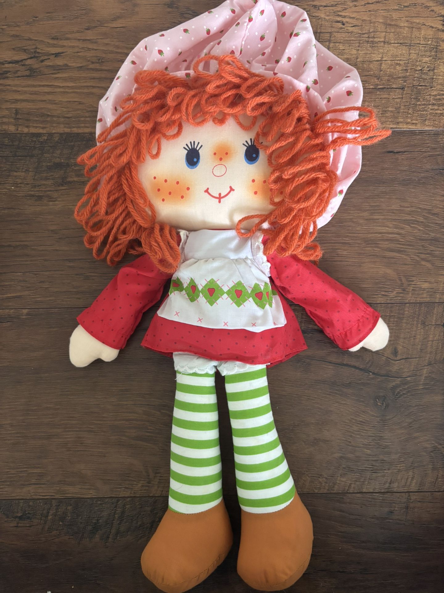 Vintage Strawberry Shortcake Rag Doll
