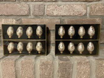 Christmas Ornaments-Teardrop  4 Sets Of 4