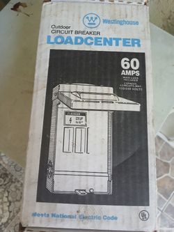 CIRCUIT BREAKER LOAD CENTER 60 AMPS