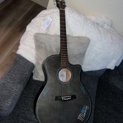 Acoustic Guitar Schecter Limited Edition Monster Coffee 