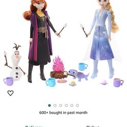 Frozen Dolls W/Olaf & Bruni