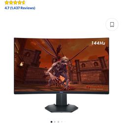 Dell 27” Gaming Monitor LED Curved 