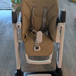 Peg Perego Siesta Highchair, Noce, Made In Italy!