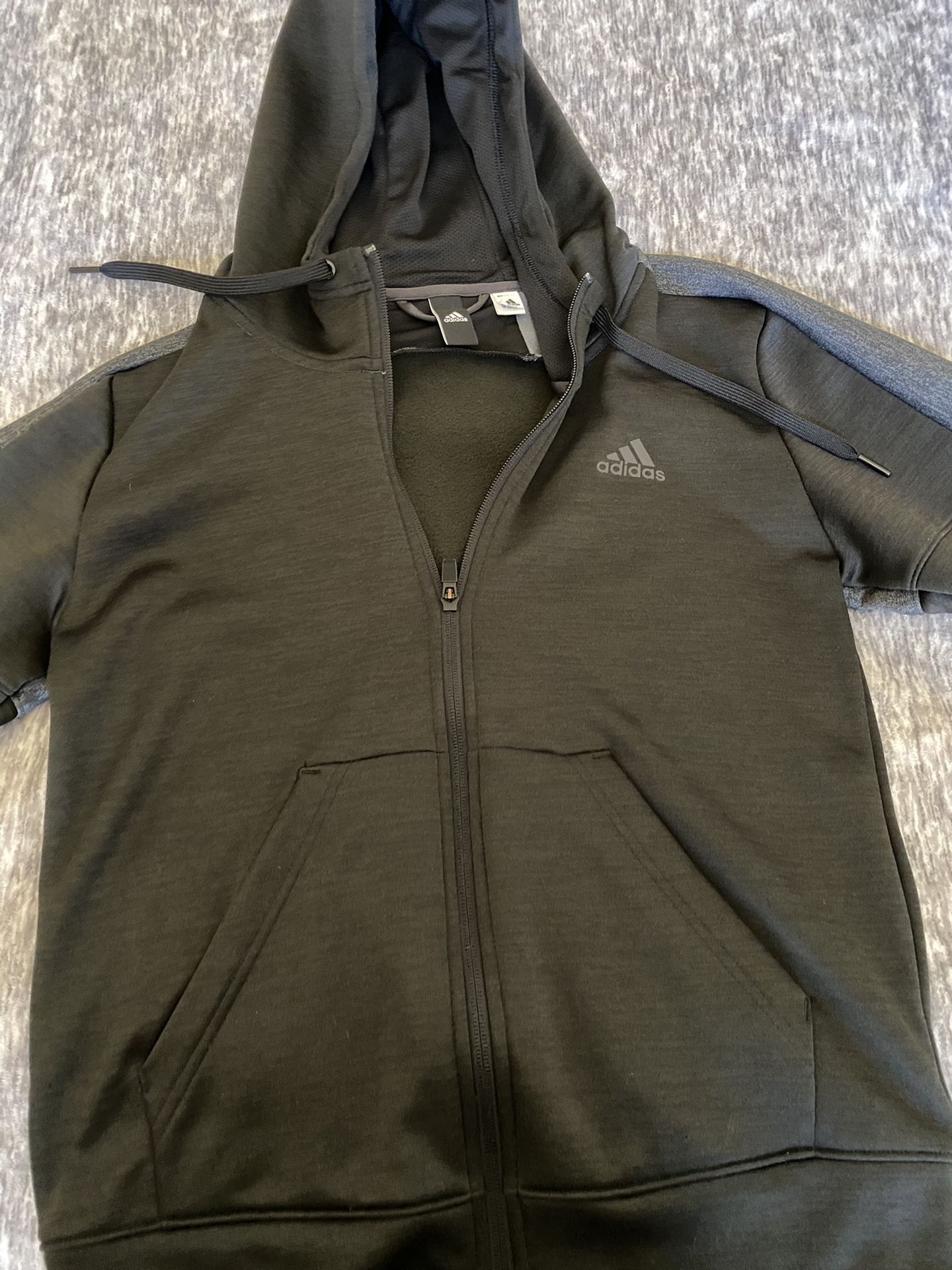 Adidas hoodies kids size Large