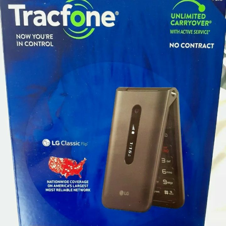 LG Classic Flip Phone For Tracfone