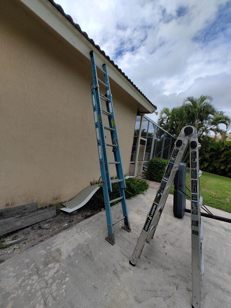 2 Ladders Pick Up Today Or Tomorrow