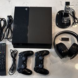 PS4 + Accessories 