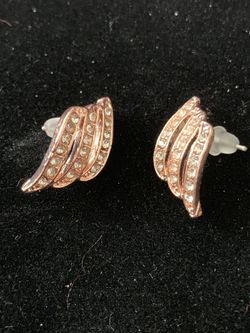 Earrings Rose Gold Plated (Please Read Description)