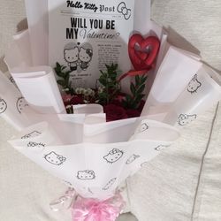 Hello Kitty Bouquet Valentines Day 