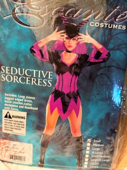 Evil witch Sorceress women’s Costume SIZE S