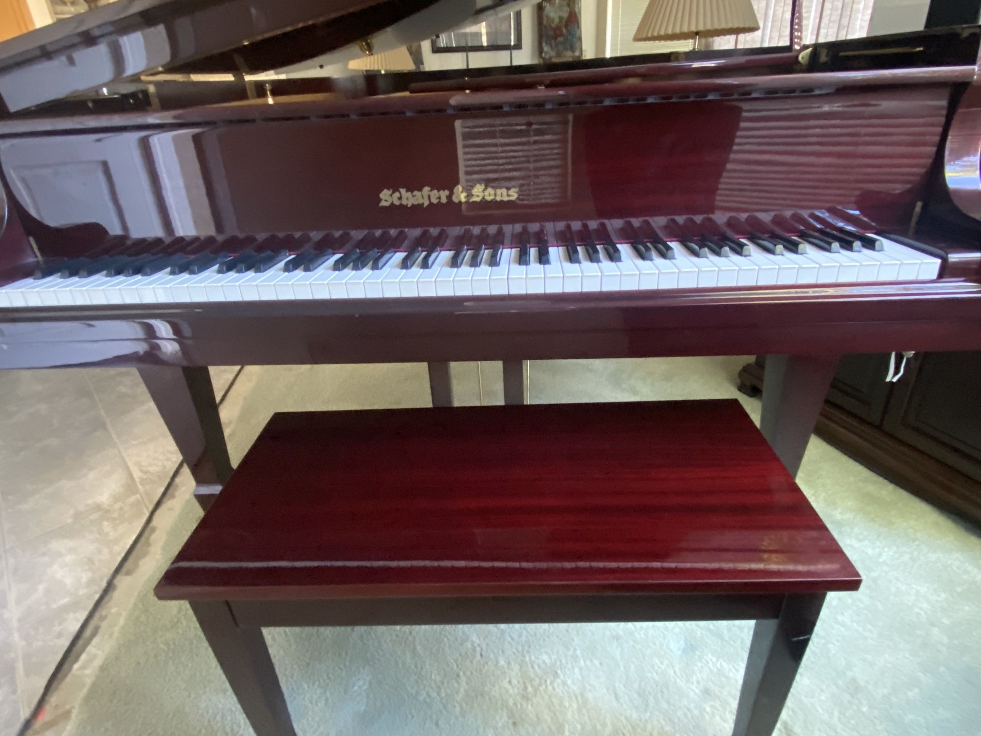Schafer & Sons Baby Grand Piano