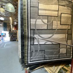 8x10 Area Rugs Carpet Rugs Modern Design Thick Colors Gray
