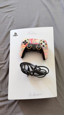 Sony PlayStation 5 Disc Console CFI-1115A + Scuf Reflex Controller + Power Cord