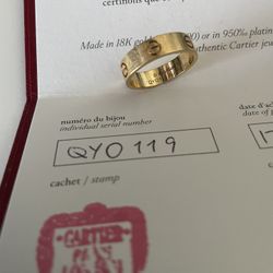 Cartier Love Ring