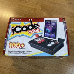 ION iCADE Core Arcade Game Joystick Controller for Apple iPad NEW
