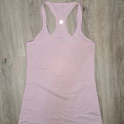 Lululemon Cool Racerback Purple Tank Top t tee shirt Women's Size 6 Activewear gym yoga 