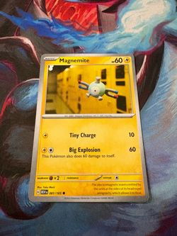 ⚡ Pokémon Magnemite 081/165 – Scarlet & Violet: 151 – Near Mint – ONLY $0.25! ⚡