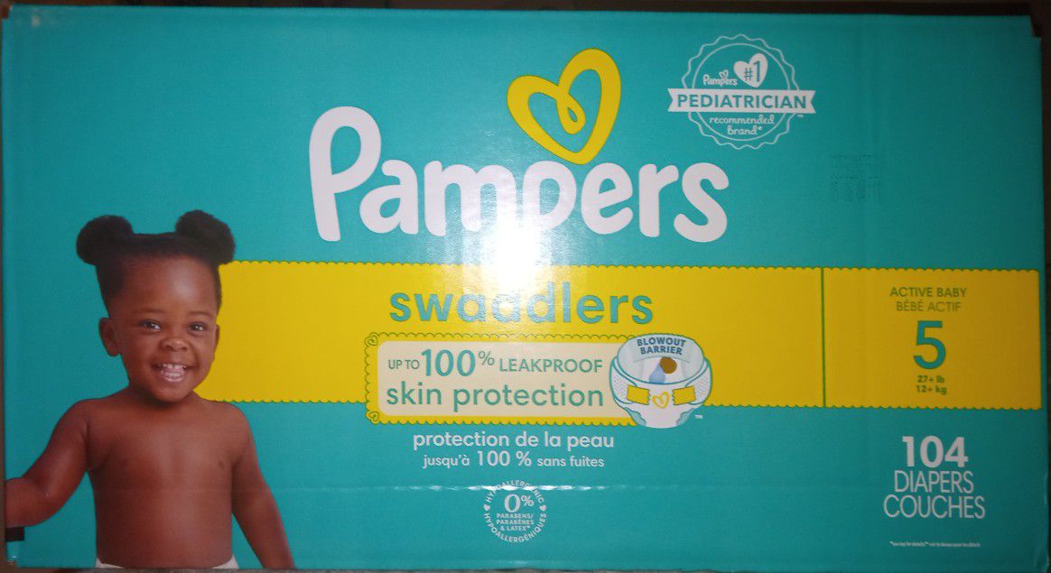 Size 5 Pampers  
