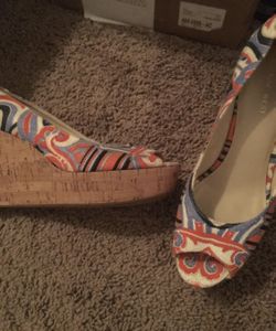 Nine West 8 Summer wedges