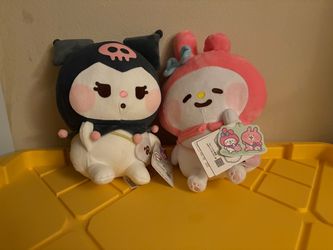 Sanrio plushies