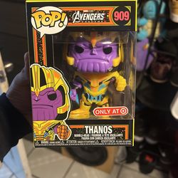Blacklight Thanos Marvel Funko Pop