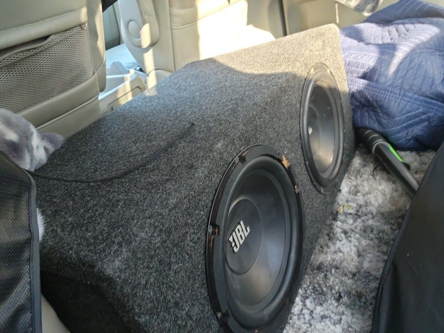 2 JBL 10"s Subwoofers
