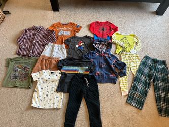 Huge Lot of Boys 5T 5 Years Old Toddler Clothing