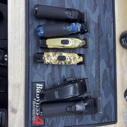 Professional hair clippers and trimmes