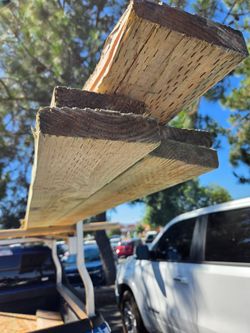 Pressure treaded lumber