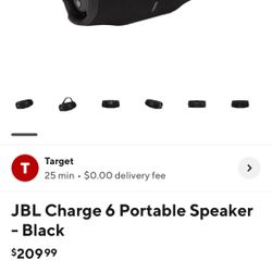 JBL CHARGE 6 Speaker 