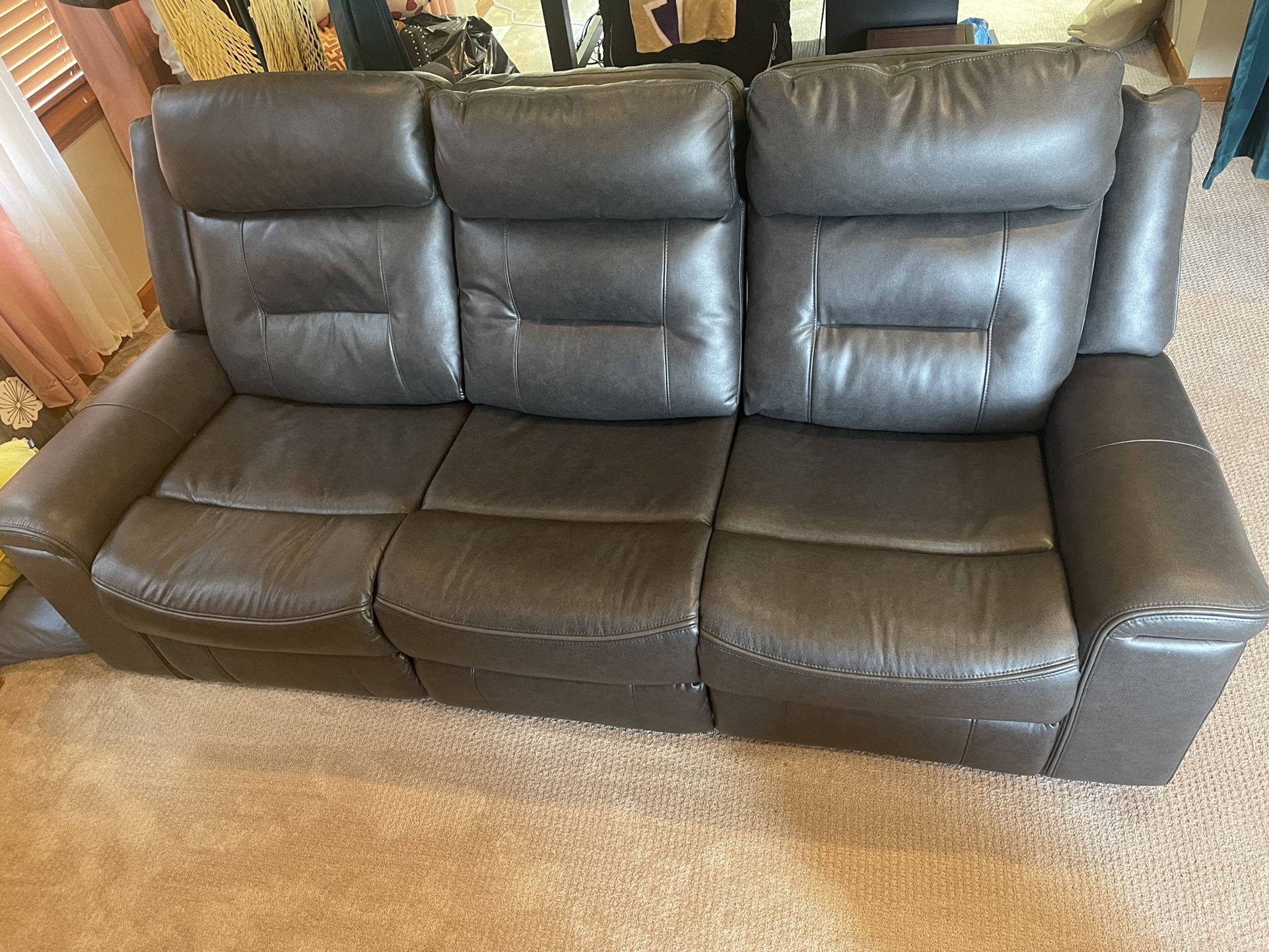 Pending Pick Up New!! Power Reclining Couch - Ashley Furniture 