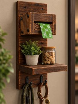 Entryway organizer “the dog dock”