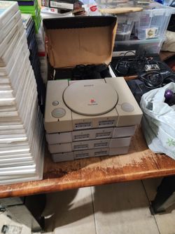 Sony PlayStation 1 Console Lot of 5