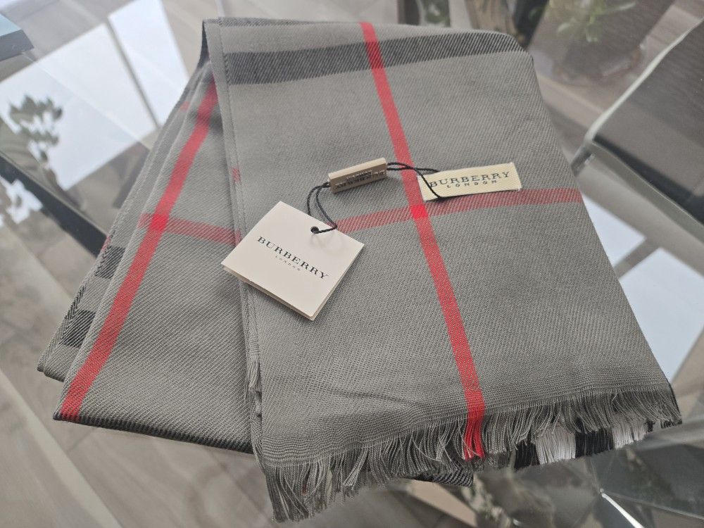 Burberry Silk Scarf