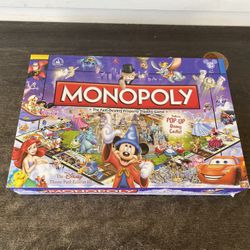 Monopoly Disney Theme Park Edition III Pop-Up Castle Board Game