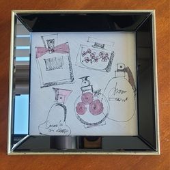 Perfume Print Framed Wall Art